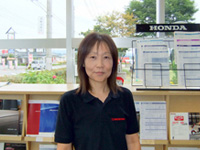 A Clerk at Haramachi Shop, Honda Cars Higashi-Agatsuma