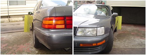 The check method of the dent before repair