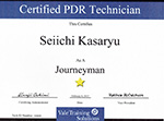 Certified PDR Technician