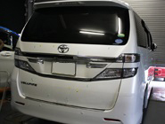ひょう害車修理　写真紹介