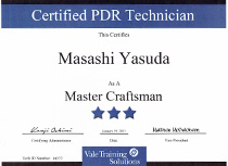 Vale Training Solutions社最高峰ランク【Master Craftsman】取得05
