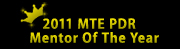 2011 MTE PDR Mentor Of The Year