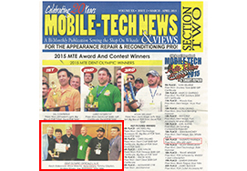 MOBILE-TECH NEWS & VIEWS MARCH-APRIL 2015 SECTION TWO　表紙